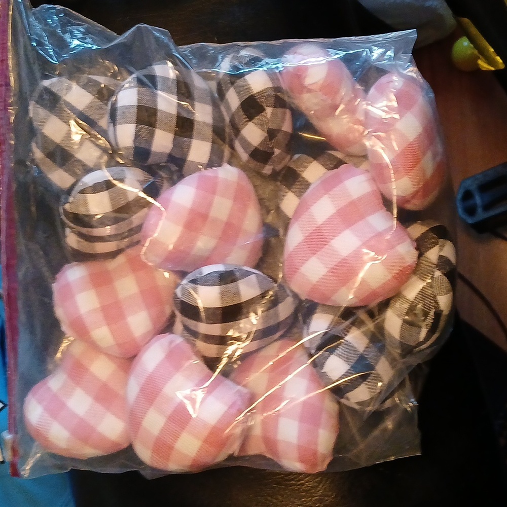 Valentine day decorative hearts